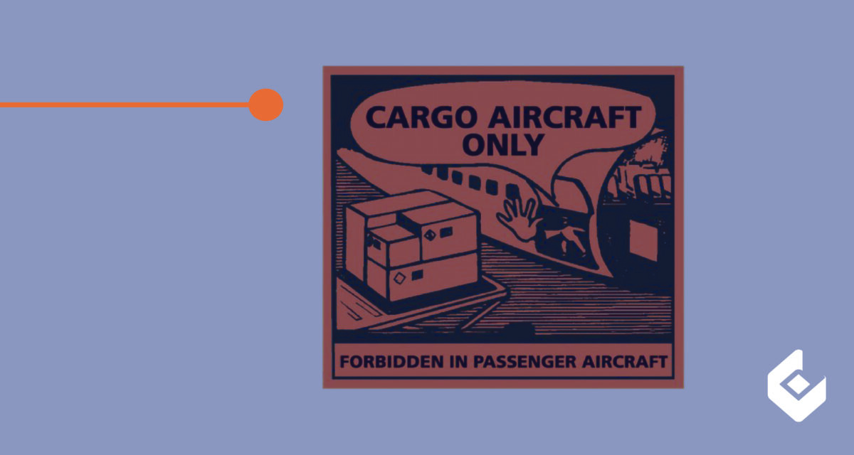 Cargo Aircraft Only (CAO): guida all’etichettatura conforme